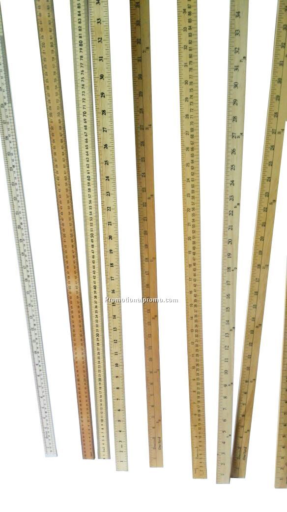 1M Wooden Ruler