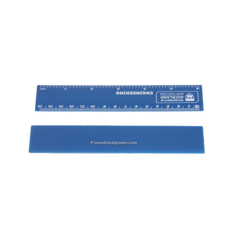 OEMPROMO 15cm plastic advertising scale straight ruler