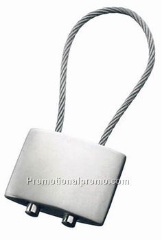 SQUARE CABLE KEY CHAIN