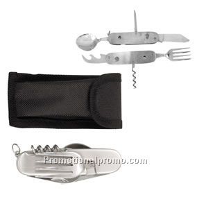STAINLESS STEEL FOLDING CUTLERY SET