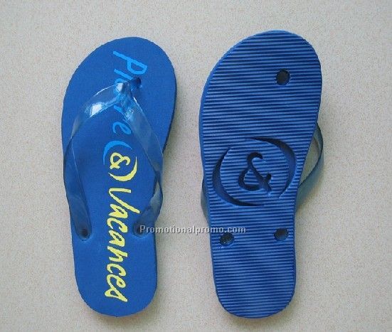 CustomFlip Flops with Custom Sole Sand Imprint