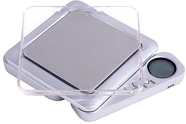 Compact and portable diamond scale