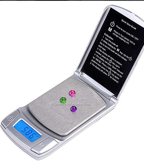 Slim digital pocket scale