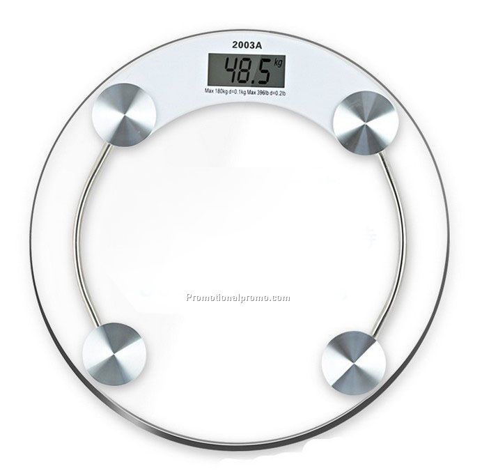 Hot Circular Digital Glass Bathroom Scale 180 KG, Weighing Scale
