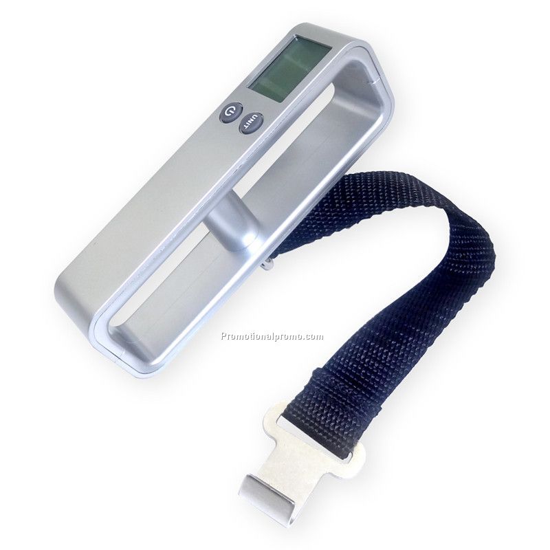 Plastic Silver Luggage Scale with LCD display