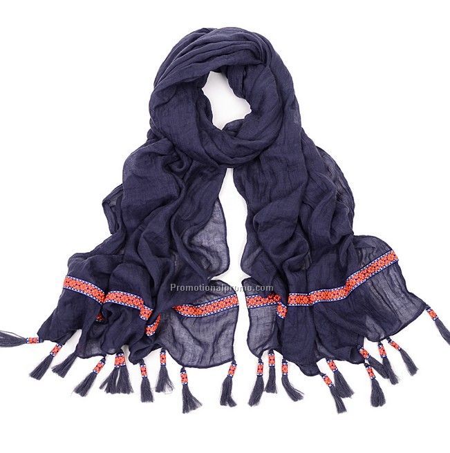 OEM Voile Scarf, Promotions Polyester Voile Scarf