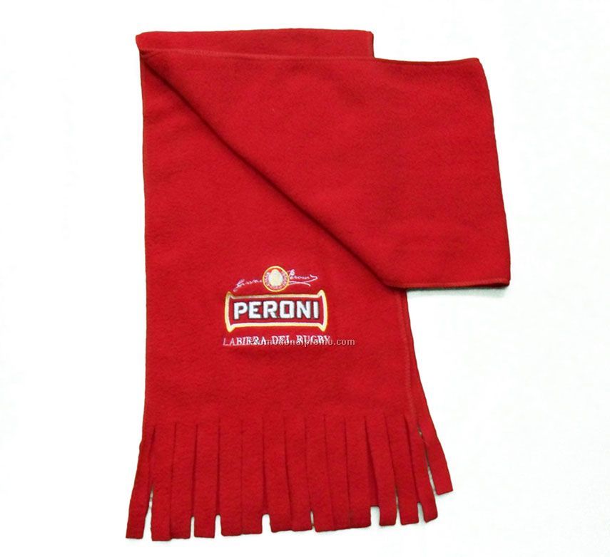 Polar fleece scarf