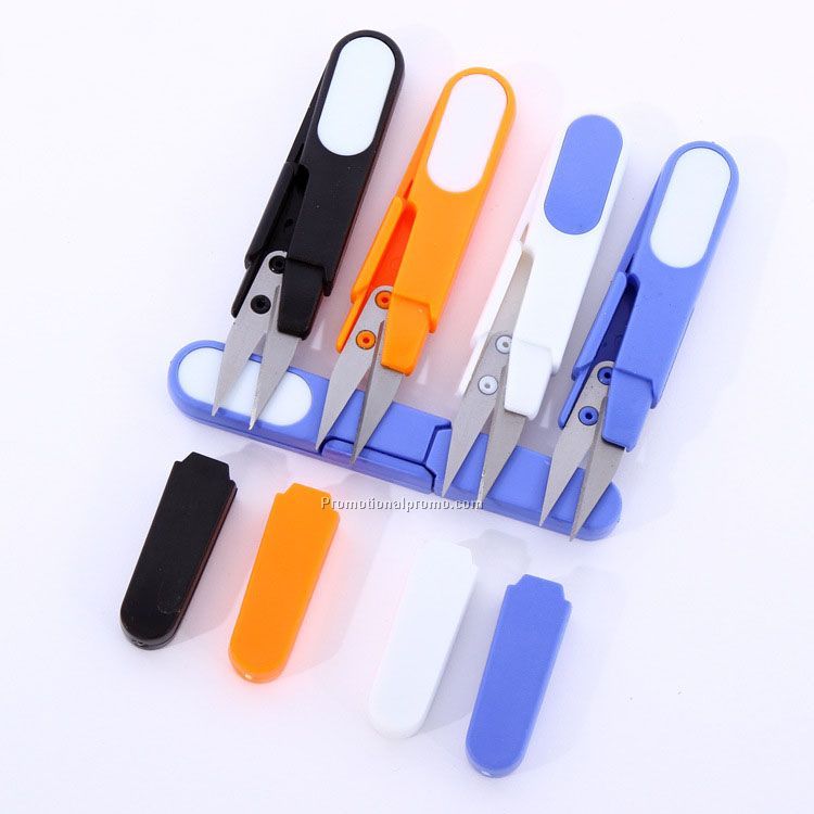 Promotional Portable Scissors With Cap For Fishing Use