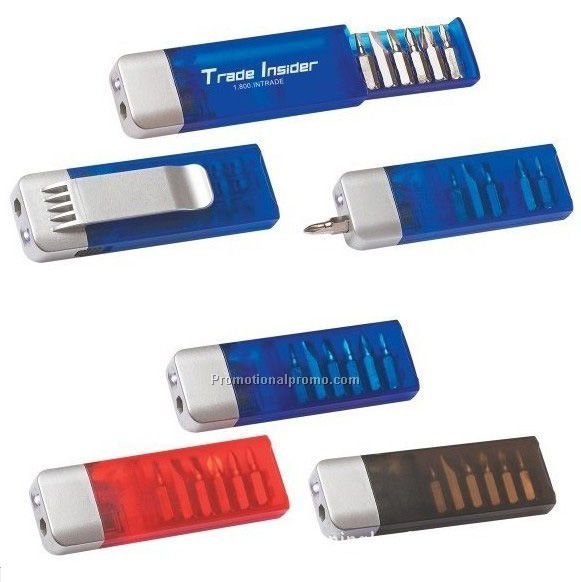 Multifunctional LED light scwerdriver set, OEM scwerdriver set