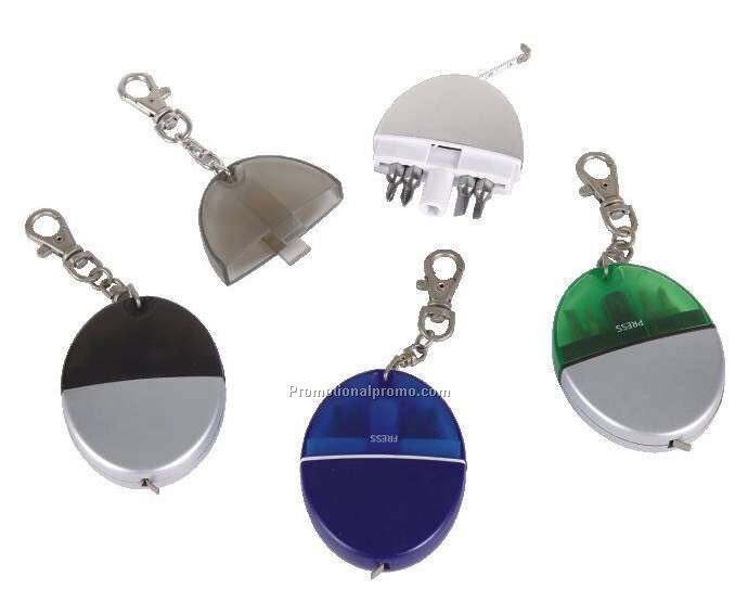 custom mini led screwdriver tool set with tape measure