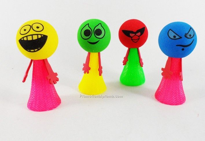 EVA head bouncing elf