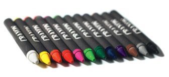 Set of 12 wax crayons