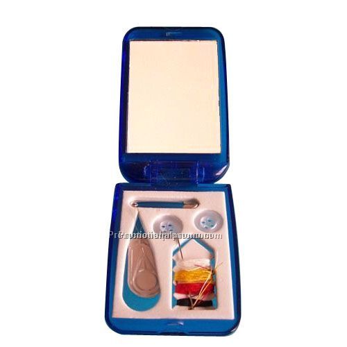 Translucent Sewing Kit with mirror