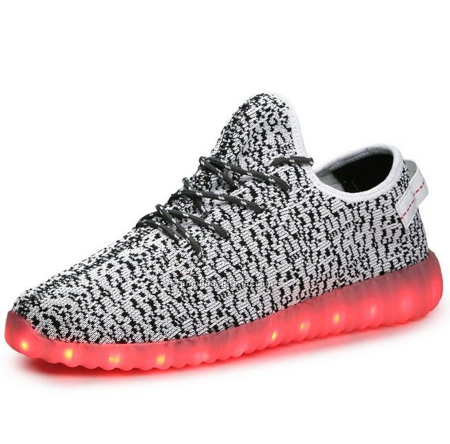 USB charge led lighting shoes
