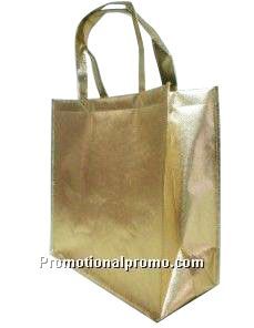 Golden Non-woven Shopping Bag