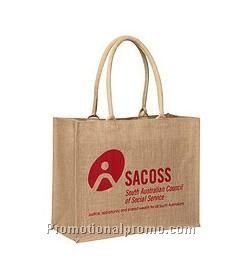 Eco-friendly jute shopping bag