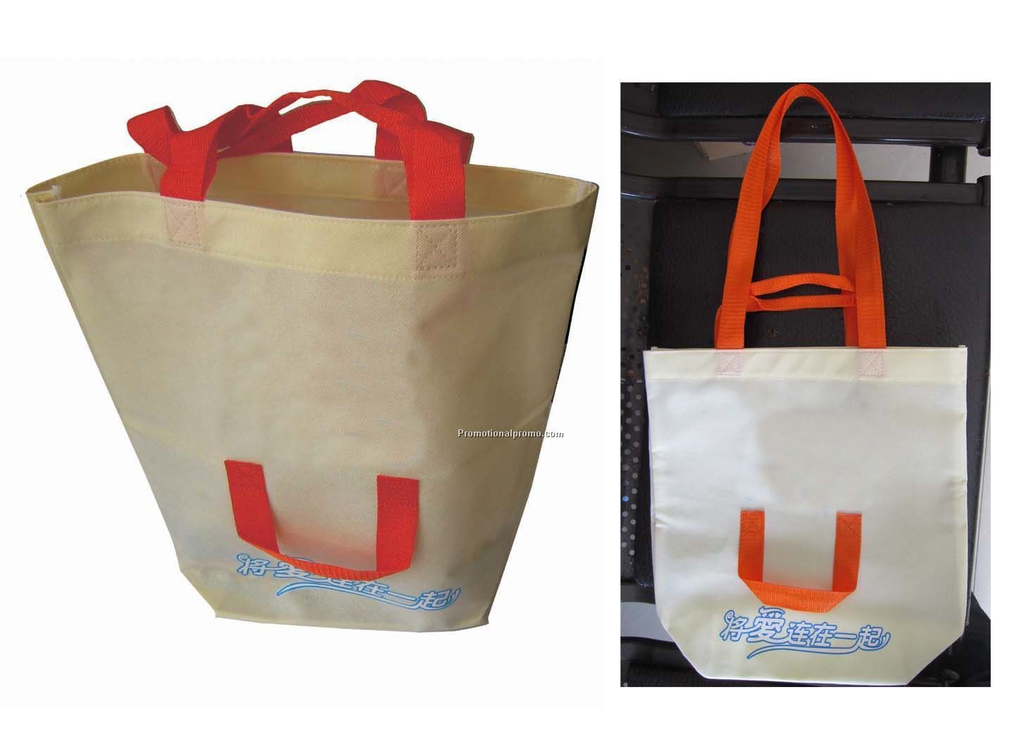 Parent children non-woven shopping bag