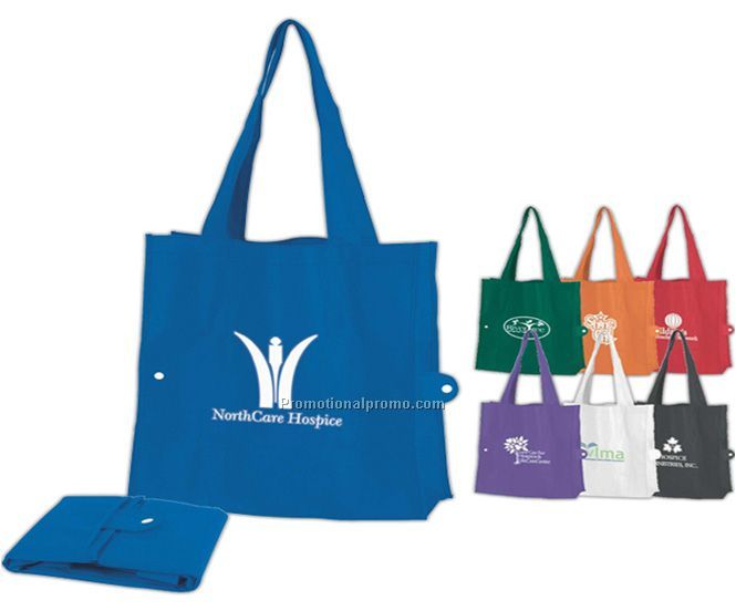 Reusable fold up grocer bag, Reusable foldable shopping bag
