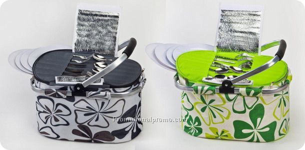 Insulated picnic basket, Folding shopping basket, Collapsible folding baskets