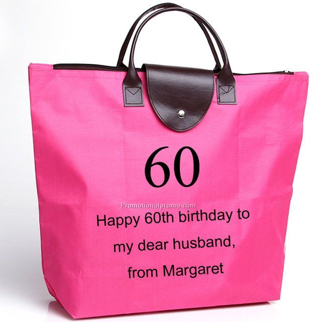 Customised fashion tote shopping bag