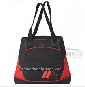 600D Two Tone Trapezoid Tote Bag