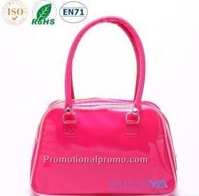 Stylish Transparent EVA + PU Cosmetic Bag