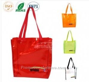Clear PVC Shopping Tote