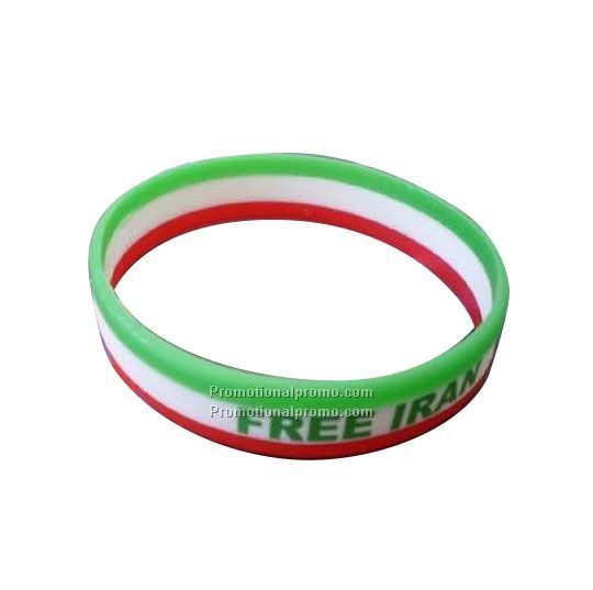 Rainbow Silicon Bracelet/Wristhand