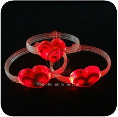 promotional glow in the dark silicone bracelet