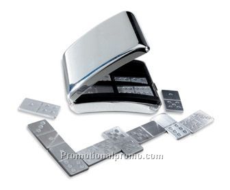 Silver plated dominoes