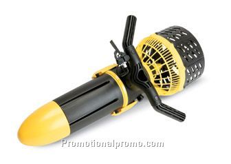 Snorkeller. Water scooter