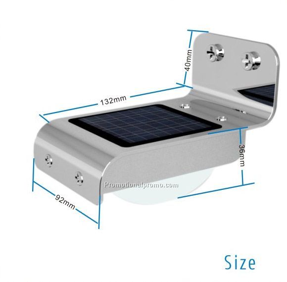 Solar light, inductive solar led light