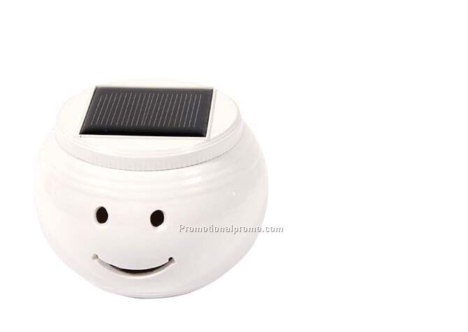 Smiley face Portable Solar Lights, exquisite creative portable solar lights