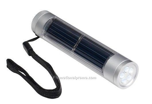 Solar LED Flashlight