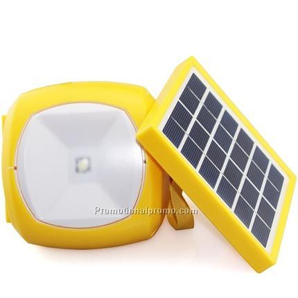 Portable solar lighting camping lantern