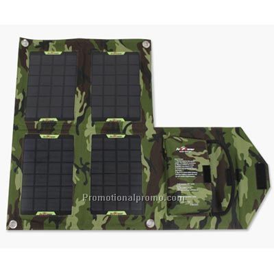 Portable 14w 4-panel Foldable Solar Charger