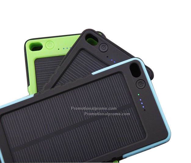 Ultra-thin new arrival solar charger, multifunctional solar power bank