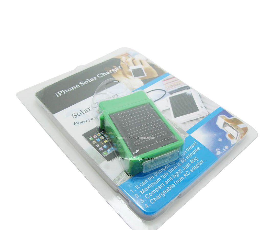 Solar IPHONE charger