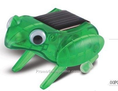 Green color Solar frog
