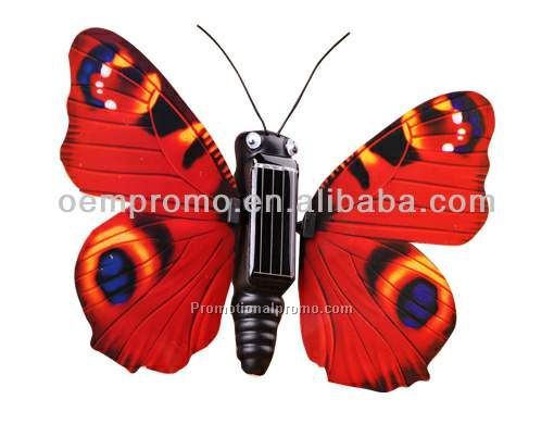 Nice Solar butterfly, plastic Solar butterfly toy