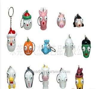 Series of plastic toy doll wink