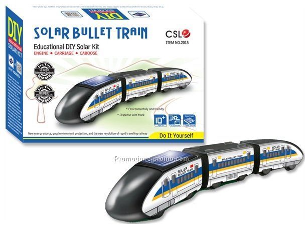 Educational solar high-speed train