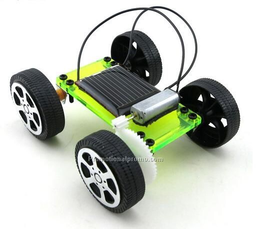 Simple DIY solar toy solar car