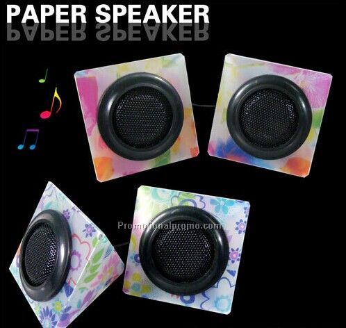 Promotional Foldable Carton / Paper speaker