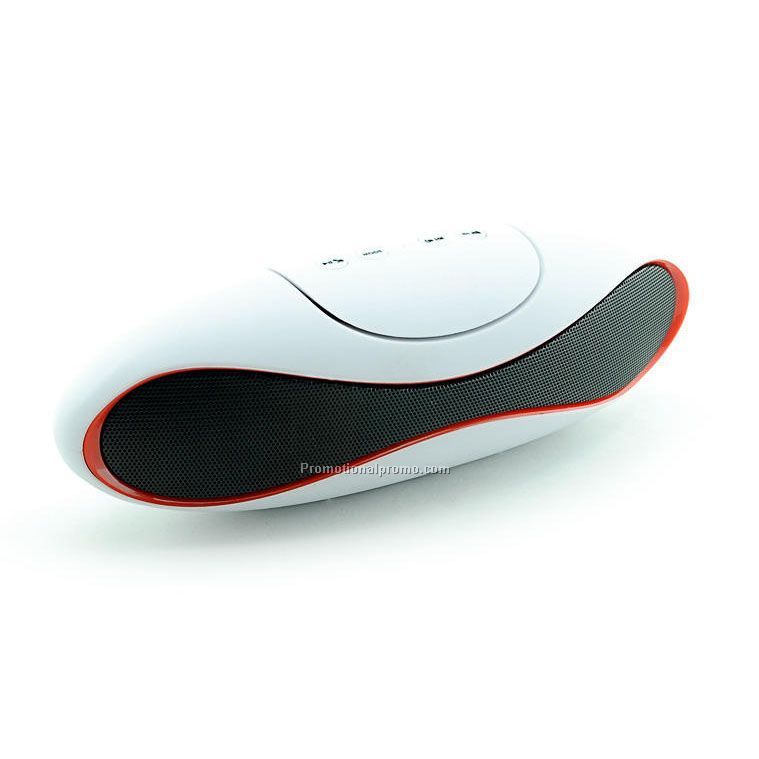 High-end mixed color bluetooth speaker, stereo TF card soccer bluetooth speaker