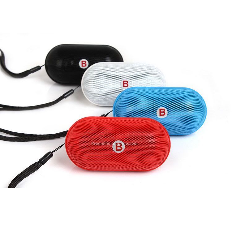 Super Mini FM TF MP3 Player Pill Wireless Bluetooth Speaker