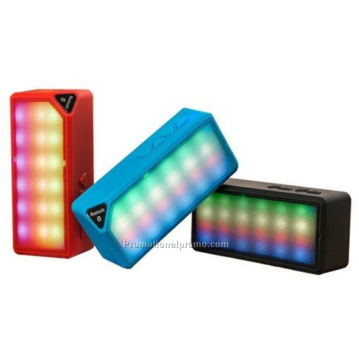 LED TF Card FM Stereo Speaker, Bluetooth Wireless Speaker