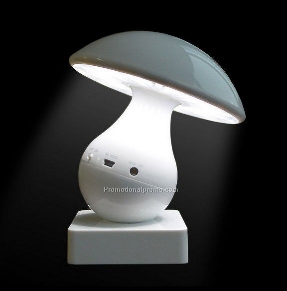 LED wireless bluetooth audio lamp