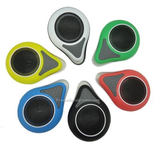 Waterdrop shape bluetooth shower waterproof speaker
