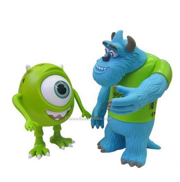 Creative cartoon plug-in card speaker